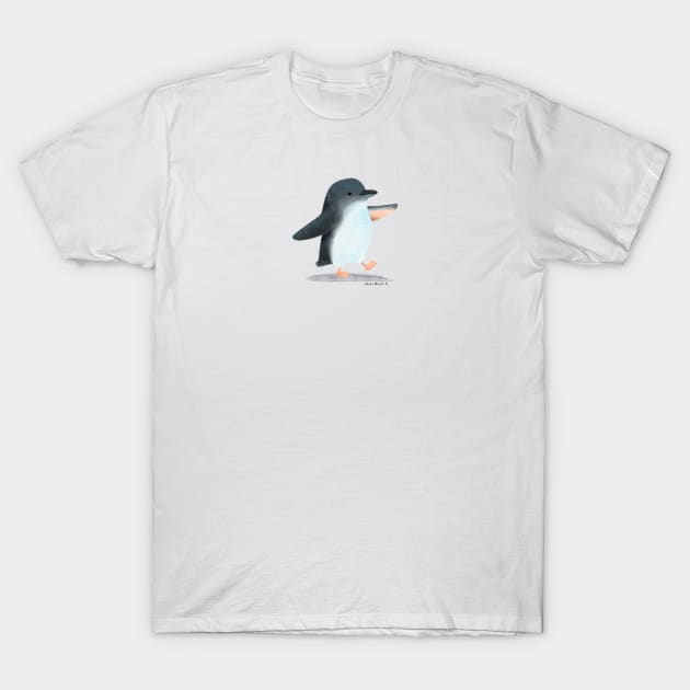 Blue Penguin T-Shirt by julianamotzko